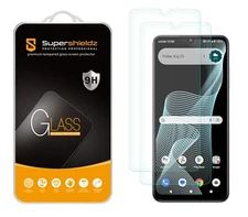 [2-Pack] Supershieldz Tempered Glass Screen Protector for Cricket Icon 6