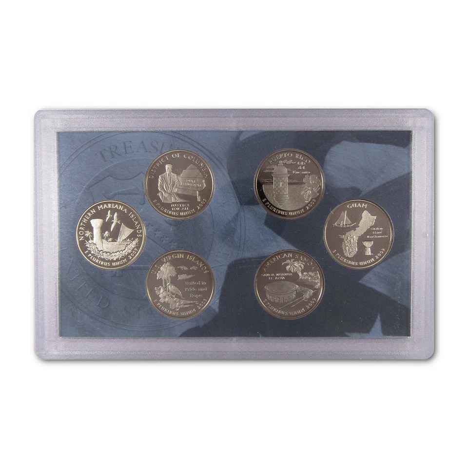 2009 D.C. & U.S Territories Quarter Clad Proof Set U.S. Mint OGP COA - Image 2 of 4