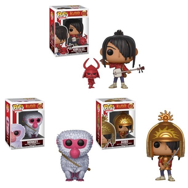 Kubo and the Two Strings Funko Pop! Movies Set of 3 - Monkey