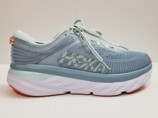Hoka One One Womens Bondi 7 1110519 BFBG Blue Running Shoes Sneakers Size 9 US