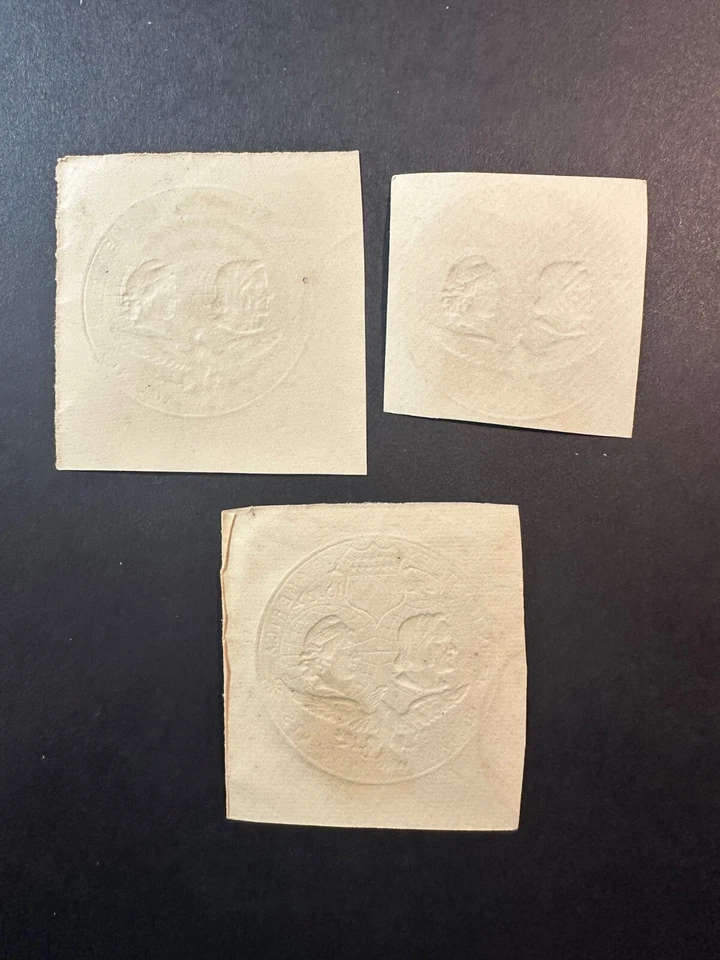 US Scott # U 348 (qty 3) Fancy Cancels 2024 Scott Catalogue Value $ 1.50 - Image 3 of 3