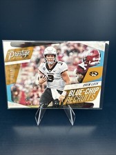 Rookie Platinum /10!! Drew Lock, 2019 Prestige Blue Chip Recruits Xtra Points RC