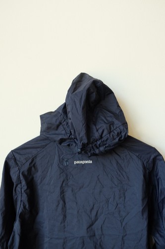 Mens Patagonia Houdini Full Zip Blue Small Jacket Coat Lightweight Windbreaker - Picture 4 of 4