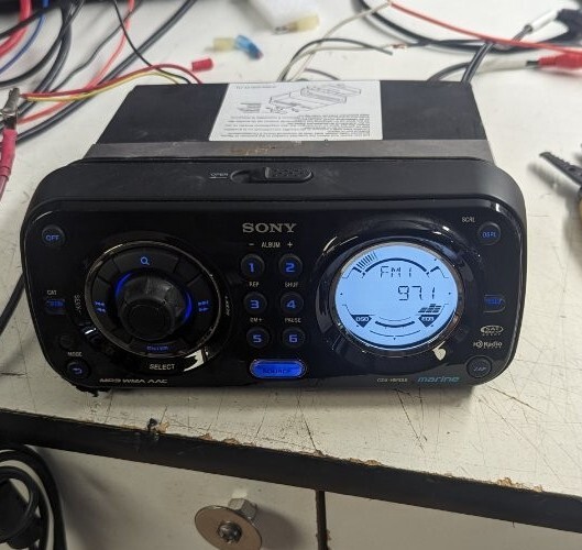 Sony CDXH910UI Marine Stereo eBay