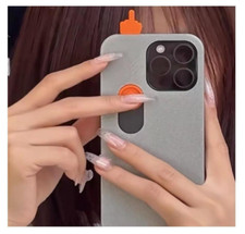 Funda Móvil Juguete Gesto Juguete para iPhone Deslizante Dedo Medio Impreso en 3D