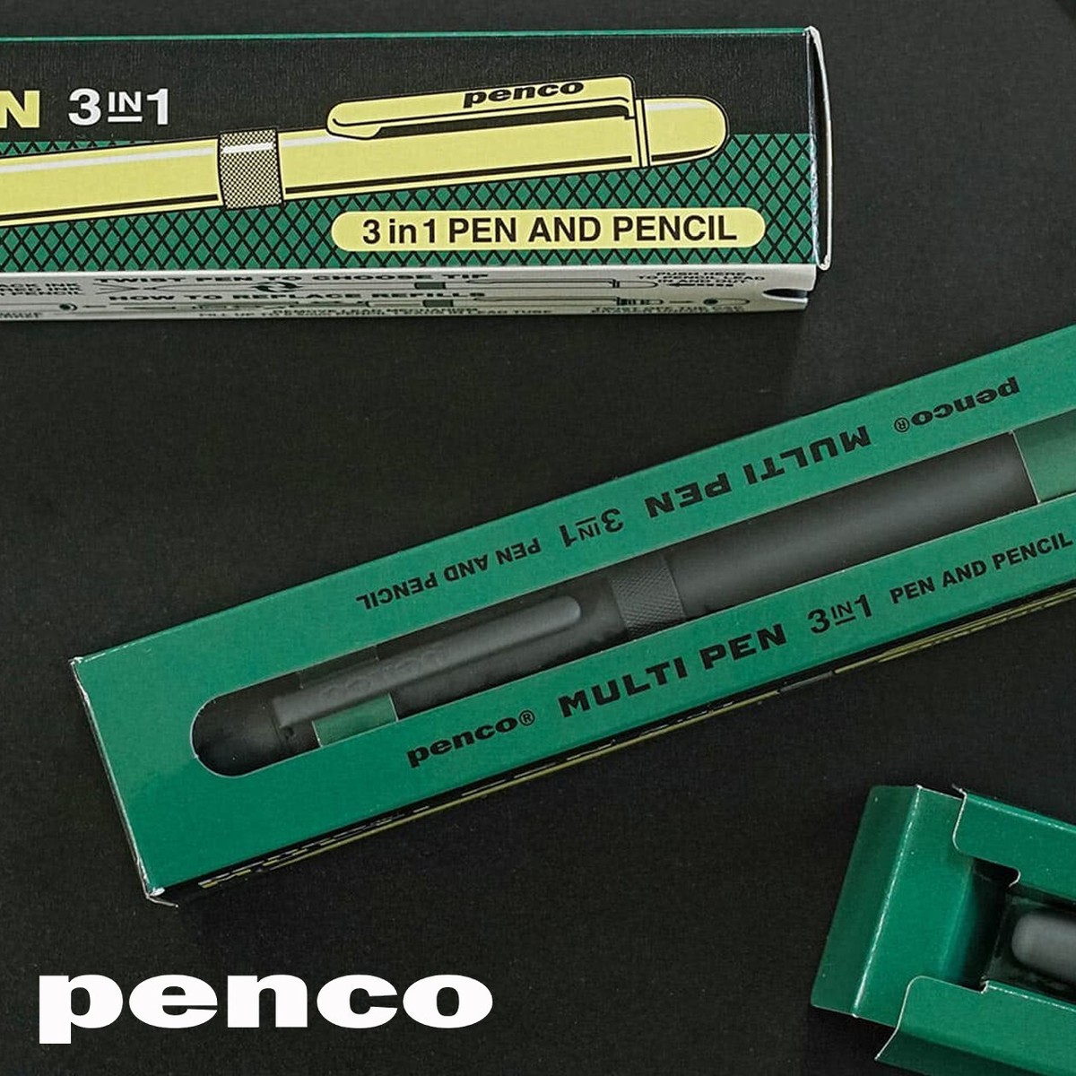 送料無料キャンペーン HIGHTIDE PENCO 3-in-1 Multi Pen & Pencil 0.5m Metal Body その他