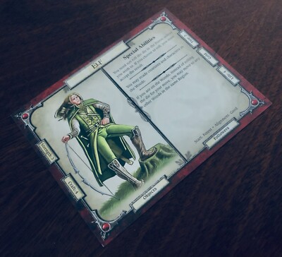 Talisman | Elf, Character Card | Official Extra/Replacement Game Piece |  eBay