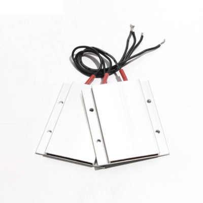 2pcs  Electric PTC Thermostatic Ceramic Heating Element 60C-250C 77x62x6mm 220V