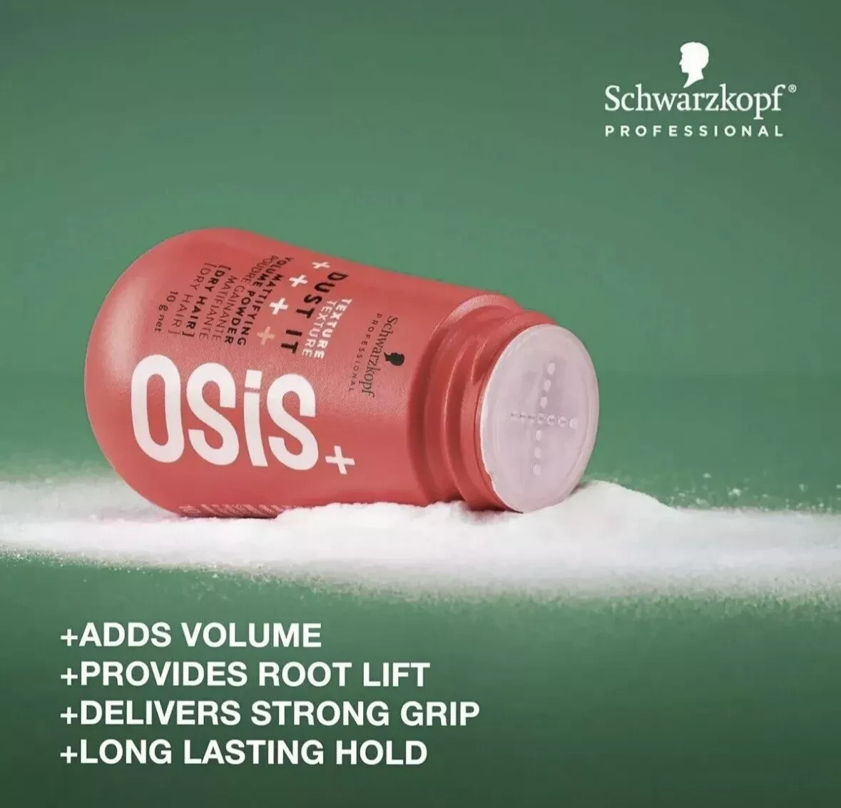 OSiS Dust It Mattifying VOLUME Powder  0.35 oz Pack of 3, 100% Authentic