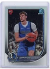 COOPER FLAGG 2025 BOWMAN CHROME RED LOGO REFRACTOR ROOKIE