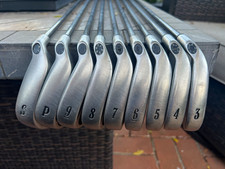 Callaway Big Bertha X-12 Irons. 3-PW + SW. Firm Flex Graphite RCH96 RH . 9 clubs