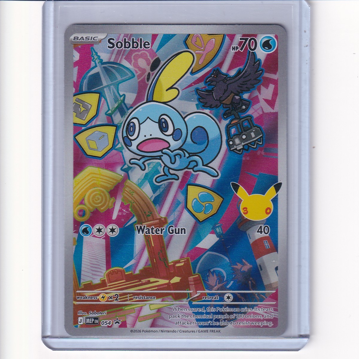 Sobble Holo Promo ME: Mega Evolution Promo 054 NM L👀K