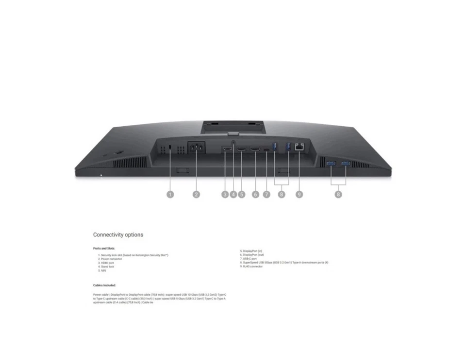 Dell P2723DE Monitor 68.6cm (27") 2560 x 1440 Pixel,  NEU - Bild 2 von 3