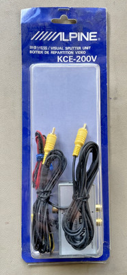Alpine KCE-200V Visual Splitter Unit, NOS