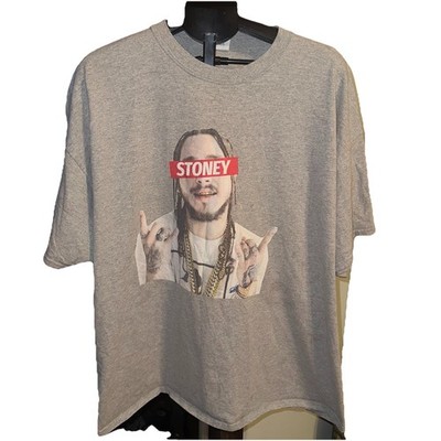 POST MALONE- Men s 3XL Tshirt STONEY Rap Hiphop Music Band Official 2016 EUC