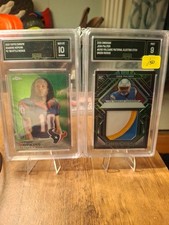 2021 Obsidian - Volcanic Material Josh Palmer /50. DeAndre Hopkins Rookie Card. rookie card picture