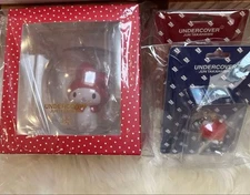 UNDERCOVER Sanrio Hello Kitty My Melody Keychain Medicom Toy Figure Set New