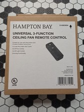 Hampton Bay 3-Speed Universal Premier Ceiling Fan Remote Control 314983696