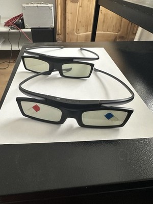 2x SAMSUNG 3D Active Glasses SSG-5100GB Neu Original Brille