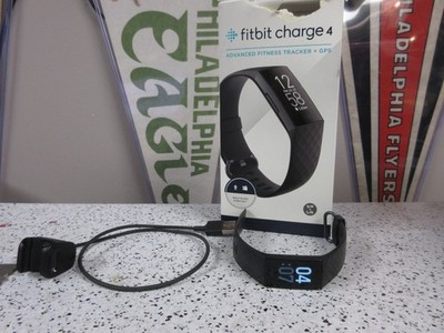 Fitbit Charge 4 Fitness Tracker Black FB417BKBK w. Bands Heart Rate Monitor Box