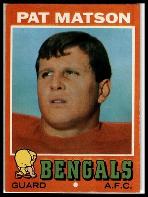 1971 Topps #72 Pat Matson