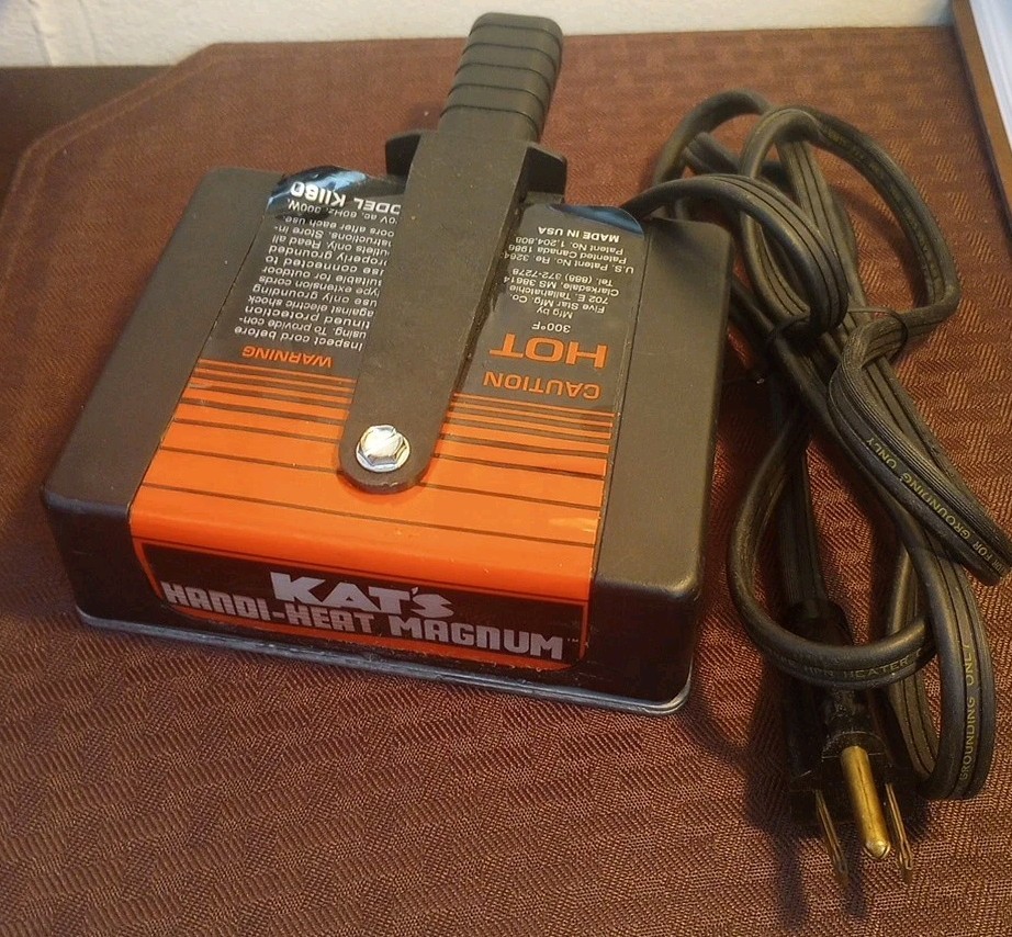 Kat's Magnetic Heater Handi-Heat Magnum K1160 Block heater 300w 120v, TESTED