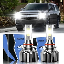 For Chevrolet Suburban 2500 2000-13 2x LED Headlight Bulbs High Beam Light Kit