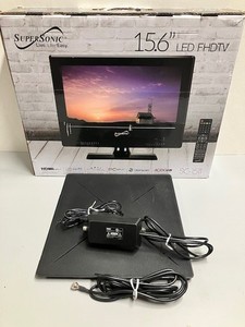 Supersonic SC-1511, 15.6" LED FHDTV with RCA indoor amplified Antenna