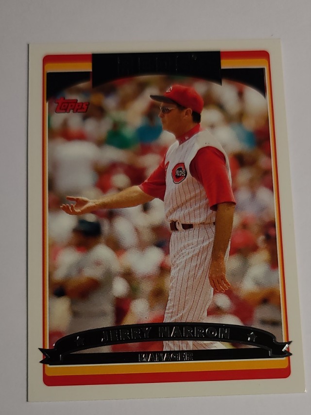 2006 Topps Jerry Narron Cincinnati Reds #272