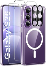 ivencase Magnetic for Samsung Galaxy S26 5G Case with 2 Pack Screen Protector a