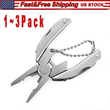 6-in-1 Stainless Steel Multifunctional Pliers Multi Tools Set with Sheath