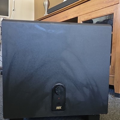 MTX PS12 12'' Powered Subwoofer, Wired, 110W, Black, Home Audio