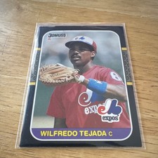 Donruss 1987 Wilfredo Tejada Montreal Expos Baseball Card #529