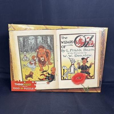 Wizard of Oz Cobble Hill Think Geek Puzzle 1000 Pieces New Sealed 26''x19''