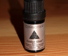 NEW Cymbiotika Coated Colloidal Silver 20,000 PPM Mineral Concentrate Supplement