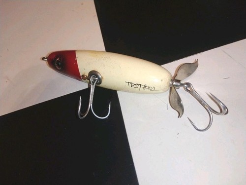 Smart Alec Wood Wooden Brothers Prototype Test Model Lure - Picture 8 of 9