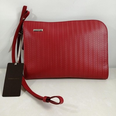 ZANELLATO Clutch Bag Red Used