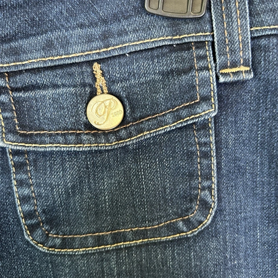 Vintage US Polo Assn Women's Low Rise Flare Denim Blue Jeans Size 5/6 Small - Image 4 of 4