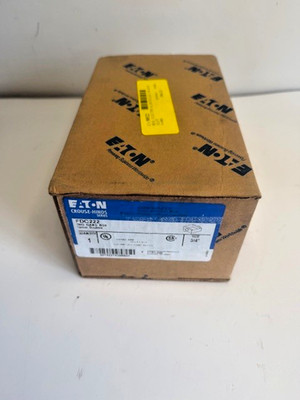 Eaton Crouse Hinds FDC222 Two Gang Box Deep 3/4'' Condulet Cast NEW