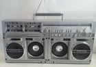 Vtg 80's SHARP GF-777 Ghettoblaster Double Cassette Boombox Stereo Japan LOUD!