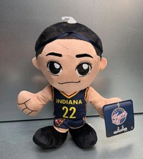 New Caitlin Clark Indiana Fever WNBA Bleacher Creatures Kuricha 8" Plush Doll