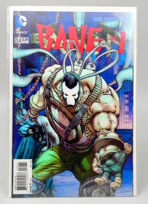 DC Comics Bane #1 - 3D Holographic Cover - New Sealed - Rated T 2013 - New