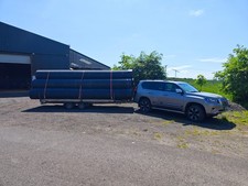 AMS recovery/car trailer (Full Alloy / Aluminium body) 4.5m flat bed.