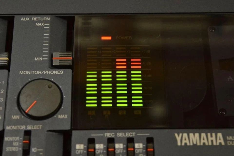 Yamaha CMX100 iii MTR Multi track Cassette Recorder Tested w/Power Cable Used Jp - Image 3 of 4