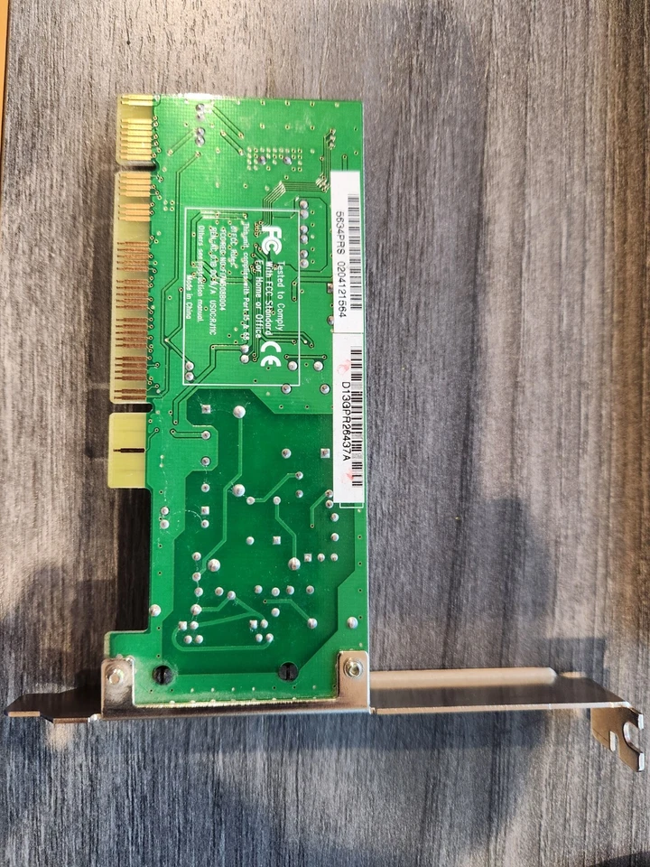 Conexant 5634PRS HSF 56k Data/Fax Modem TESTED & WORKING 0204121564 - Image 3 of 3