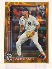 2025 Topps Chrome Update - Gage Workman #USC21 Gold Refractor (RC) /50