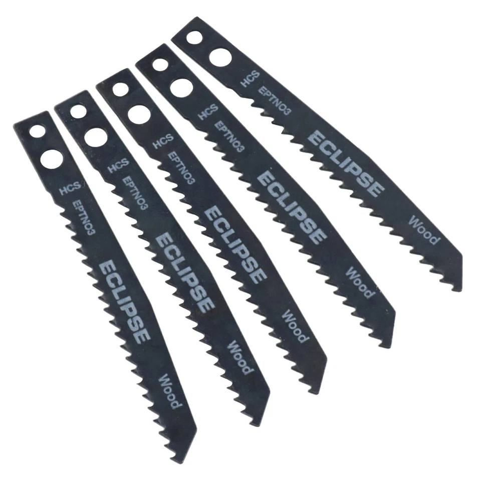 Lames de scie sauteuse Eclipse pour couper du bois tendre, du contreplaqué... - Photo 1/1