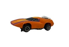 A/FX SLOT CAR ORANGE YELLOW PURPLE For Parts Doesn t Run