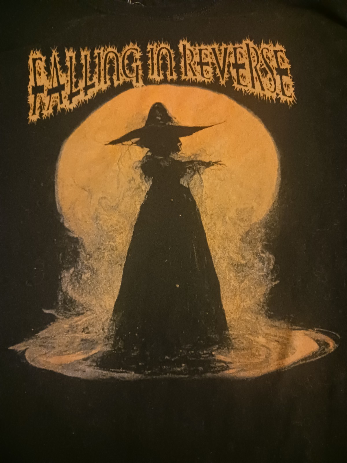 Falling In Reverse Ghostly Witch Black Large T-Sh… - image 2