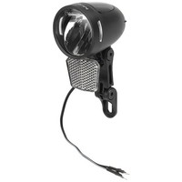 E-Bike Scheinwerfer 80 Lux M-WAVE Apollon E-Bike Frontlicht Led Stvzo Schwarz